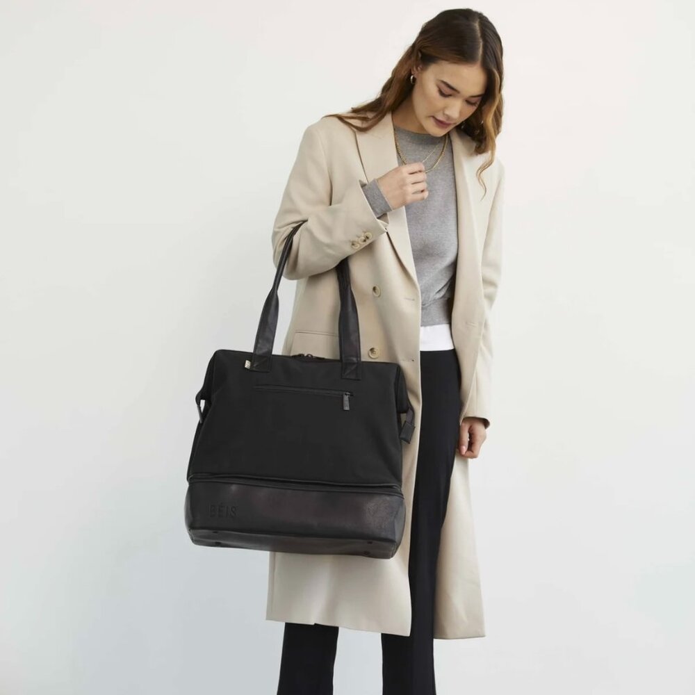 Beis The Mini Weekender in Black